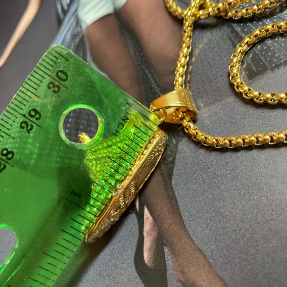 Stainless Steel Hip Hop Sneaker Shoes Necklace - Picture 7 of 9